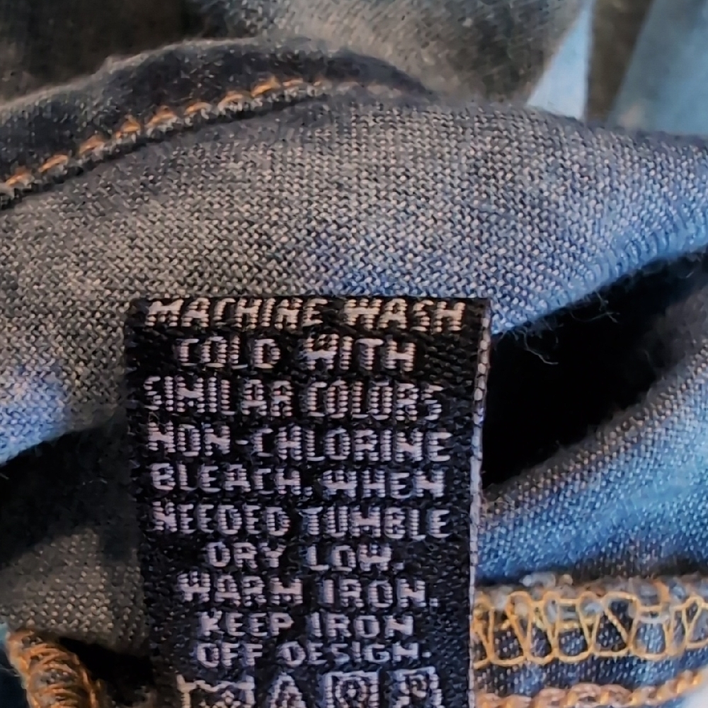 Rocawear Western Denim Button Down Shirt Y2K - Picture 8 of 9